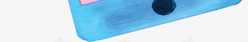 蓝色水彩手绘手机矢量图ai免抠素材_新图网 https://ixintu.com 手机 手绘手机 水彩手机 玩手机 矢量png 蓝色手机 矢量图