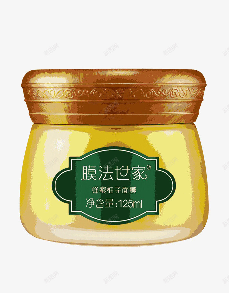 膜法世家蜂蜜柚子面膜png免抠素材_新图网 https://ixintu.com 产品实物 化妆品 美妆 膜法世家 膜法世家产品 蜂蜜柚子面膜