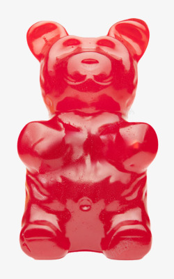 红色熊猫软糖实物素材