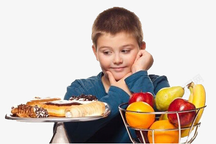 儿童饮食png免抠素材_新图网 https://ixintu.com 健康 水果奶油面包 饮食均衡