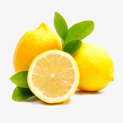 健康绿色水果黄柠檬素材