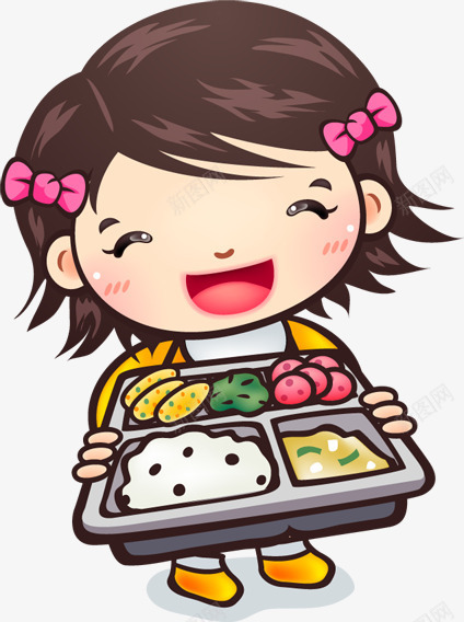 吃饭漫画儿童png免抠素材_新图网 https://ixintu.com 吃饭漫画儿童 吃饭表情
