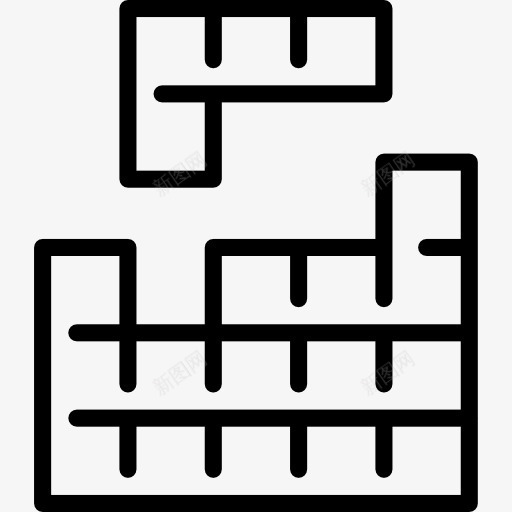 俄罗斯方块图标png_新图网 https://ixintu.com 俄罗斯方块 形状 拼图 游戏 视频游戏 长方形