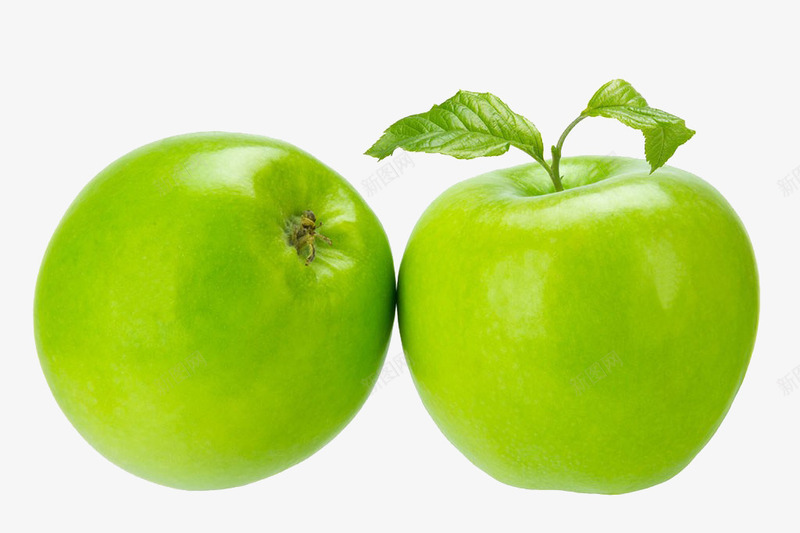 青苹果特写png免抠素材_新图网 https://ixintu.com 实物 新鲜苹果 水果 维生素 绿色健康 青苹果特写