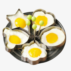 爱心煎蛋多种形状煎蛋神器素材