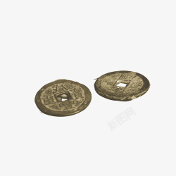 铜钱图案素材