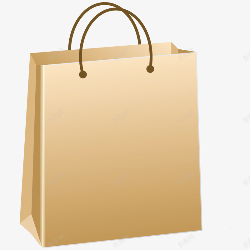 货物手提袋子png免抠素材_新图网 https://ixintu.com 礼物 纸袋 纸袋子 草纸袋子 购物
