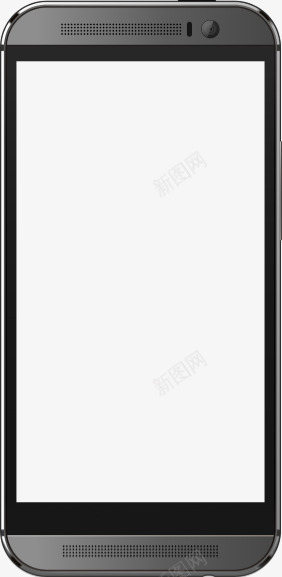 黑色手机模型边框png免抠素材_新图网 https://ixintu.com 手机 模型 边框 黑色