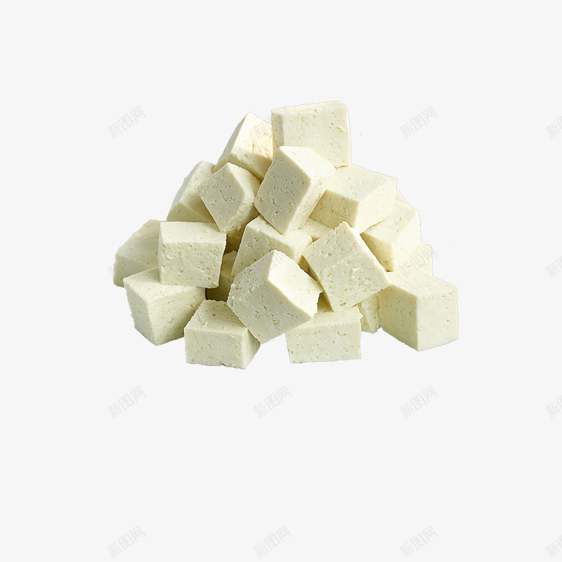 白色豆腐图标psd_新图网 https://ixintu.com 图标 大豆 形状 方形 白色 营养 设计 豆腐