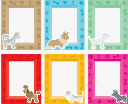 风格宠物宠物风格透明边框高清图片