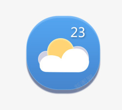 黑色黄色深蓝色图标天气图标高清图片