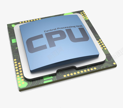 cpu处理器模型png免抠素材_新图网 https://ixintu.com cpu 处理器 模型 电脑