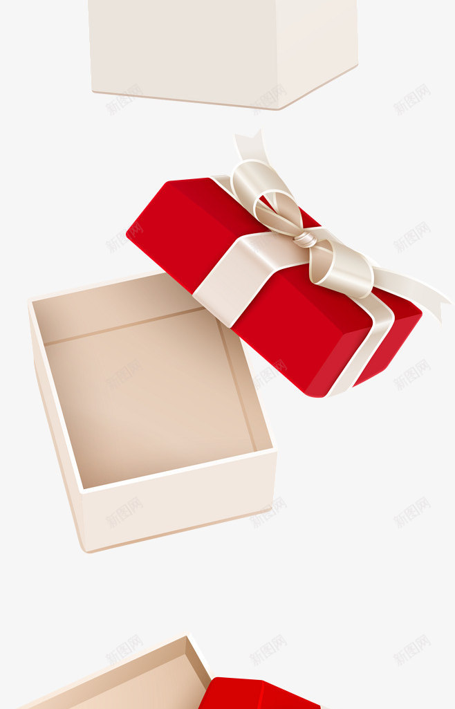 高档礼物盒png免抠素材_新图网 https://ixintu.com 时尚包子盒 盒子 礼物盒 高档