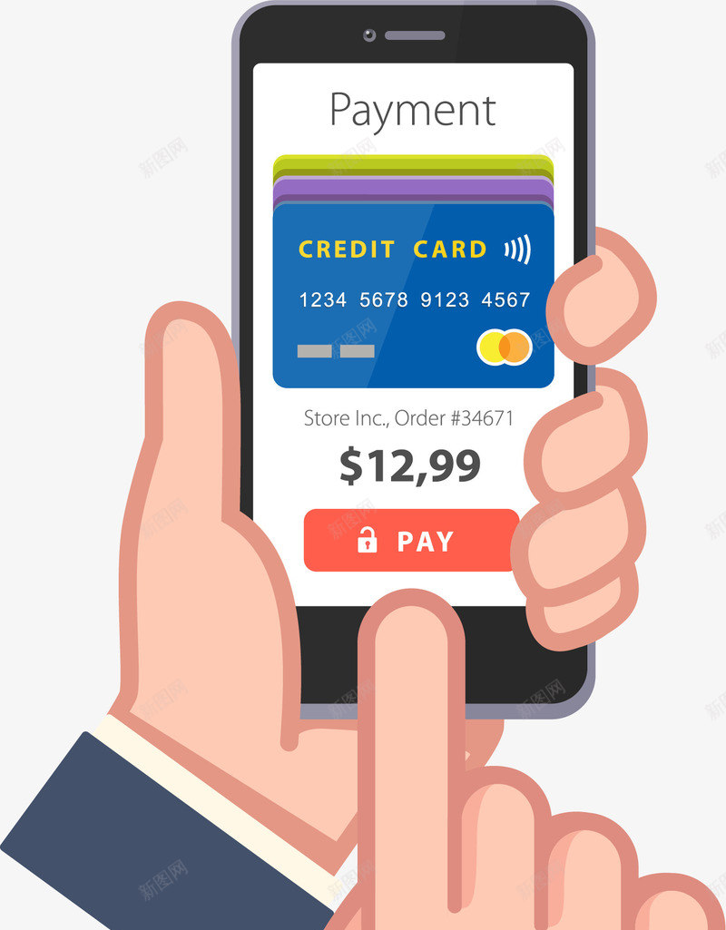 applepaypng免抠素材_新图网 https://ixintu.com applepay 信用卡在线支付 在线支付 手按手机 手机支付 智能手机 智能支付 网购支付