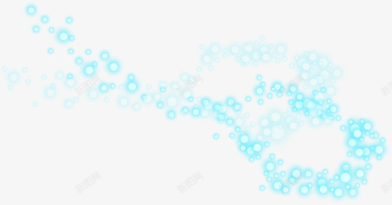 创意合成蓝色的星光元素png免抠素材_新图网 https://ixintu.com 元素 创意 合成 星光 蓝色