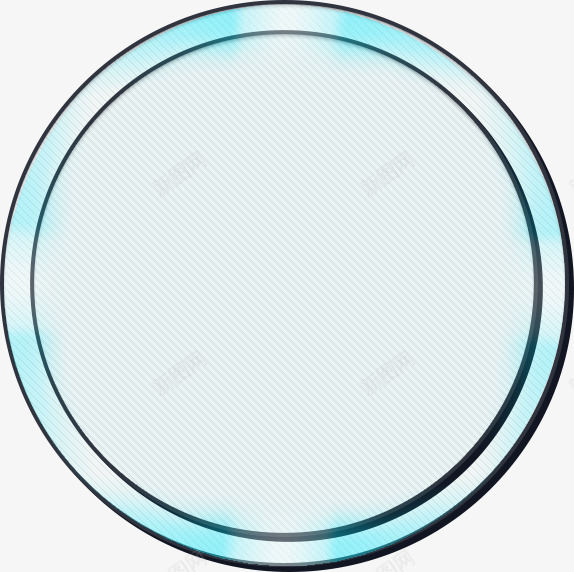 蓝色圆圈png免抠素材_新图网 https://ixintu.com 产品展示框 圆形底板 手绘圆形底板 文字底板