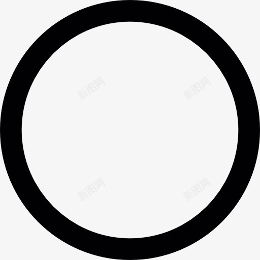 圆图标png_新图网 https://ixintu.com 圆形 圆形状 循环 循环的轮廓 环形
