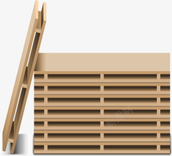 货物堆木板鲜花速递货物堆木板矢量图高清图片