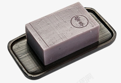 冷制精油皂植物配方紫草手工皂高清图片
