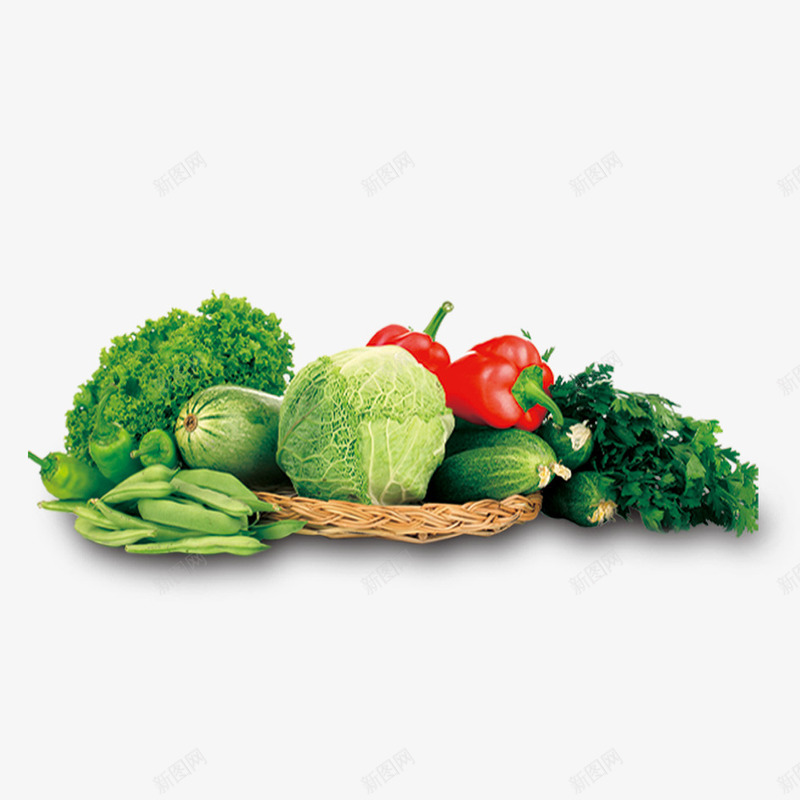绿色蔬菜psd免抠素材_新图网 https://ixintu.com 健康 健康蔬菜 厨房 厨房家具 绿色 绿色蔬菜 美味佳肴 菜类图片 蔬菜
