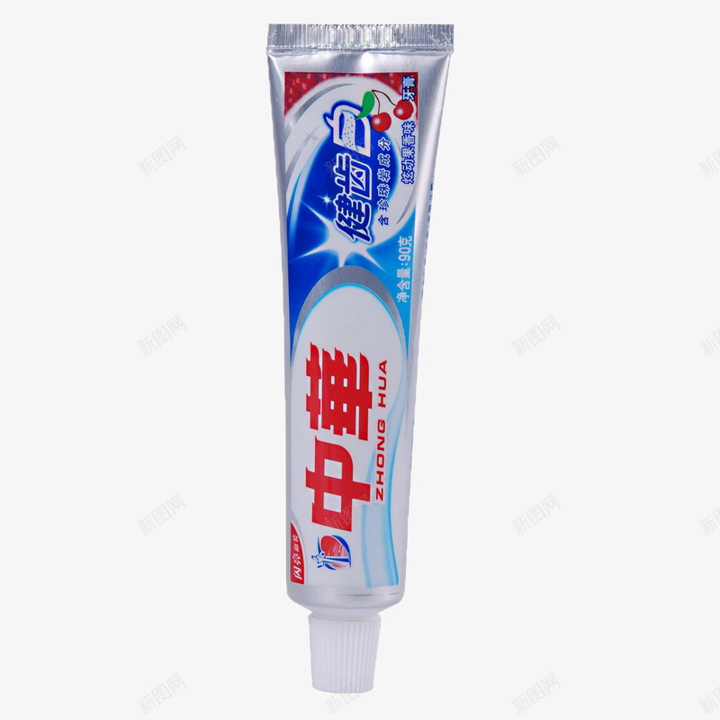 中华牙膏png免抠素材_新图网 https://ixintu.com 产品实物 健康 健齿白 固齿