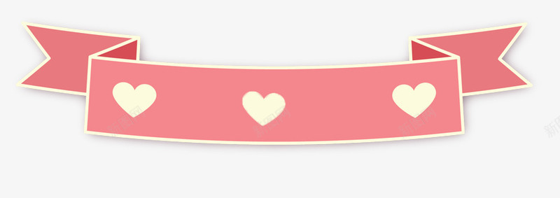 粉色爱心标题框psd免抠素材_新图网 https://ixintu.com 标题框 爱心 粉色 粉色爱心标题框设计 设计 话题框