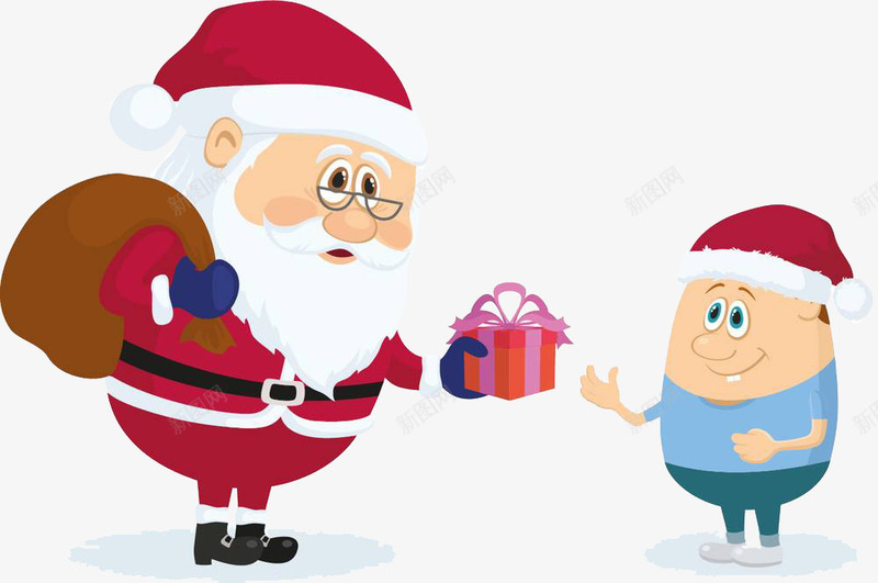 圣诞老人派送礼物png免抠素材_新图网 https://ixintu.com 伸手 圣诞老人 拿东西 拿着 接东西 接住 接手 派送 礼物 递出 递接 递给