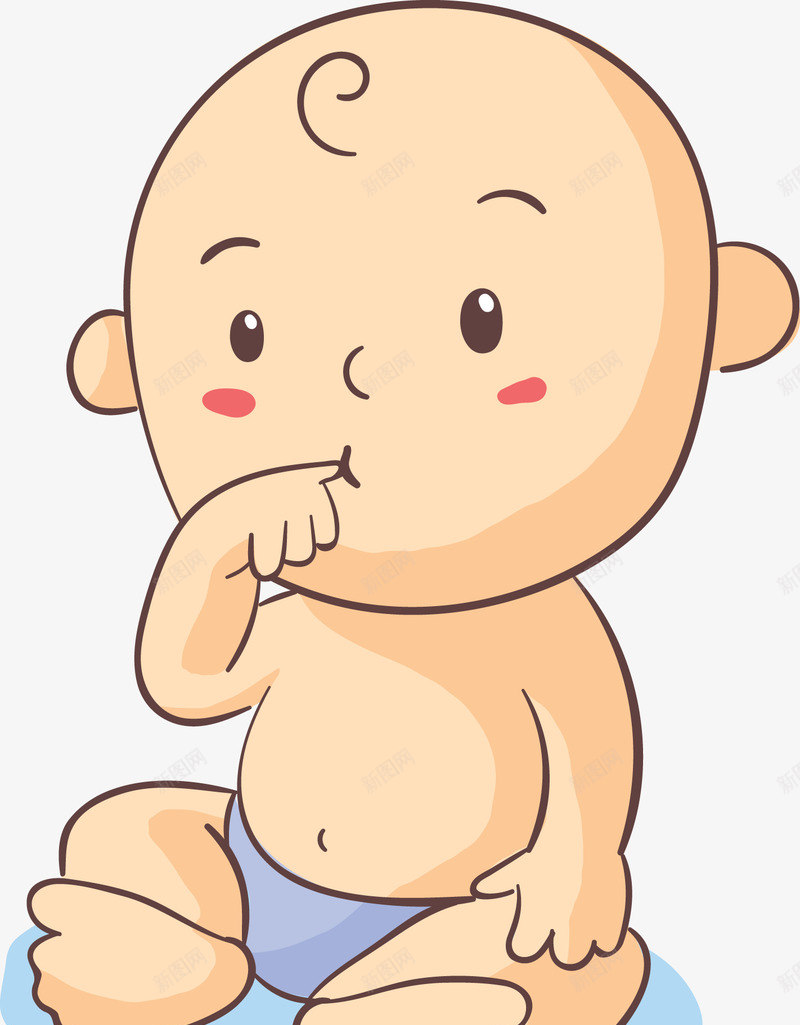 可爱小宝宝图png免抠素材_新图网 https://ixintu.com boby 儿童 卡通孩子 婴儿 孩子 宝宝 宝贝 小孩