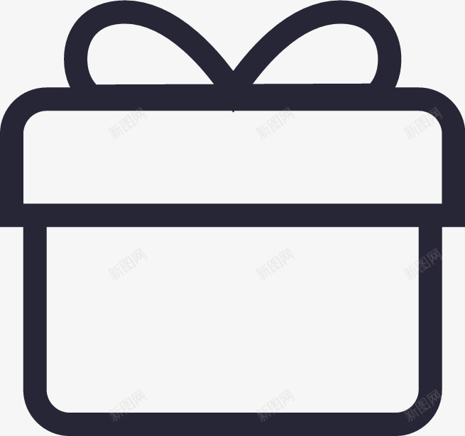 礼物盒矢量图图标eps_新图网 https://ixintu.com 礼物盒 矢量图