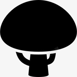 一个蘑菇树像一个蘑菇图标高清图片