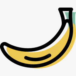 有机香蕉香蕉图标高清图片