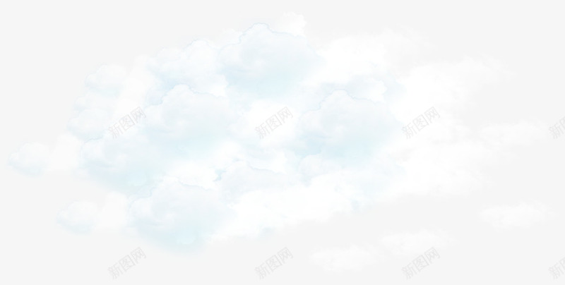 白色云彩天空效果png免抠素材_新图网 https://ixintu.com 云彩 天空 效果 白色