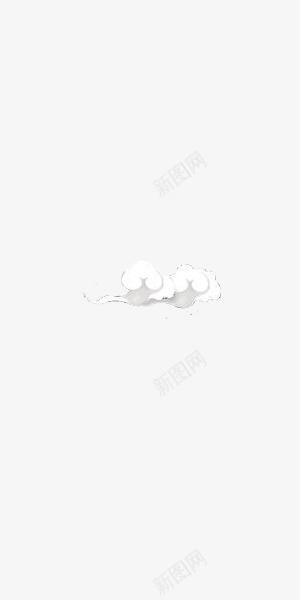 中国风白色传统装饰云朵png免抠素材_新图网 https://ixintu.com 中国风 云朵 传统 白色 装饰