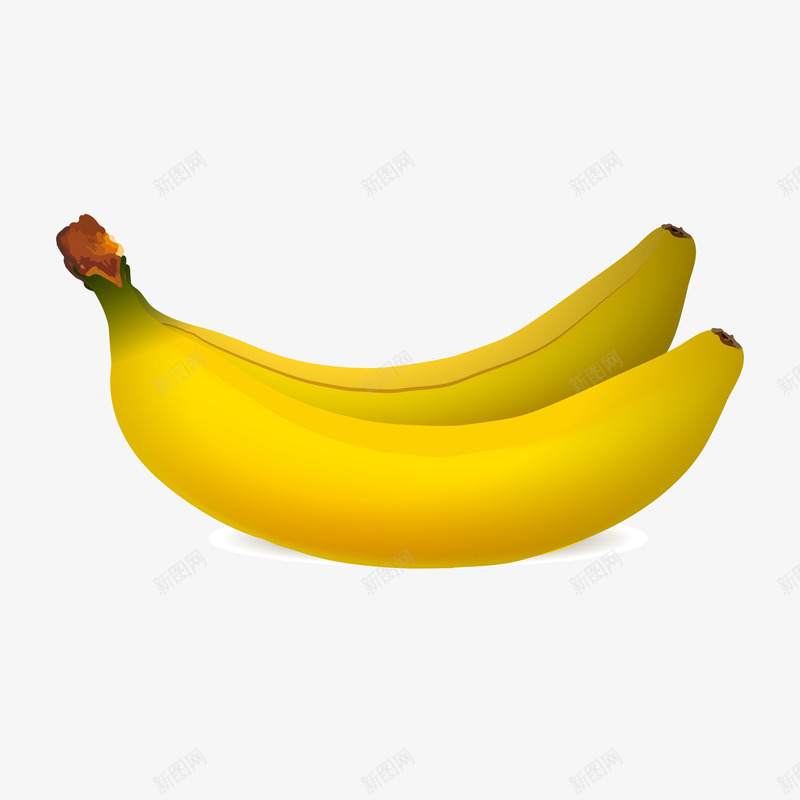手绘超写实的香蕉png免抠素材_新图网 https://ixintu.com 写实风格 卡通手绘 手绘香蕉 水果 香蕉 鼠绘