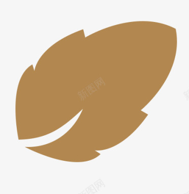 咖啡色之叶子4图标图标