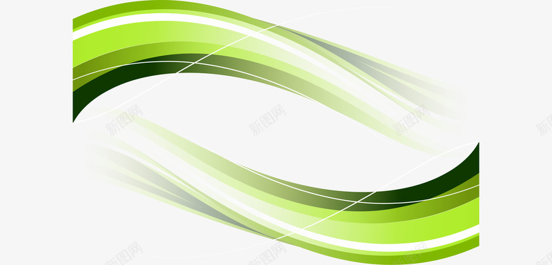 抽象绿色波纹标题栏png免抠素材_新图网 https://ixintu.com 抽象 标题栏 科技 科技背景 绿色波纹