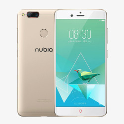 努比亚手机努比亚z11金色手机模型高清图片