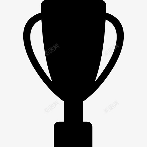 冠军杯图标png_新图网 https://ixintu.com 冠军 奖杯 形状 杯 运动 运动杯 黑色