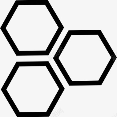 Hexagons图标图标
