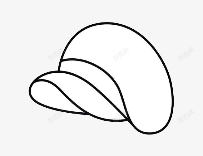帽子物品简笔画图案图标png_新图网 https://ixintu.com 图案 帽子 帽子简笔画 物品 简单线条 简笔画 简约风格 装饰