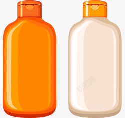 黄色卸妆水化妆品高清图片