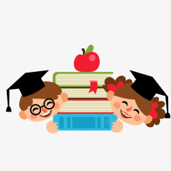 儿童本子苹果启蒙教育学习矢量图图标高清图片