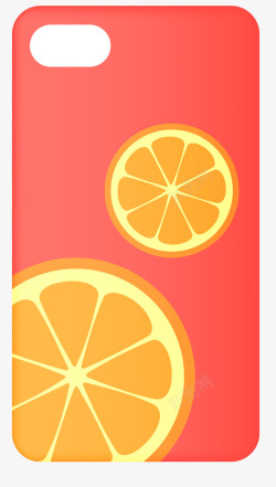 水果样式柠檬水果样式粉色手机壳高清图片
