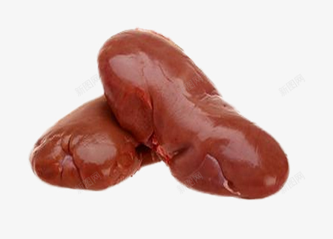 猪腰子png免抠素材_新图网 https://ixintu.com 健康食品 动物内脏 动物器官素材图片 新鲜的食材 生鲜