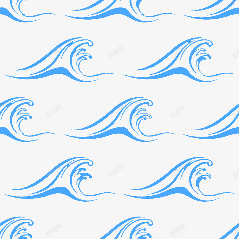 蓝色海洋底纹png免抠素材_新图网 https://ixintu.com 浪花纹样 海洋底纹 海洋底纹风格纹样 海洋矢量纹样 海洋纹理 海洋蓝色纹理 蓝色海洋浪花