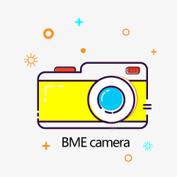 BME风格相机矢量图素材