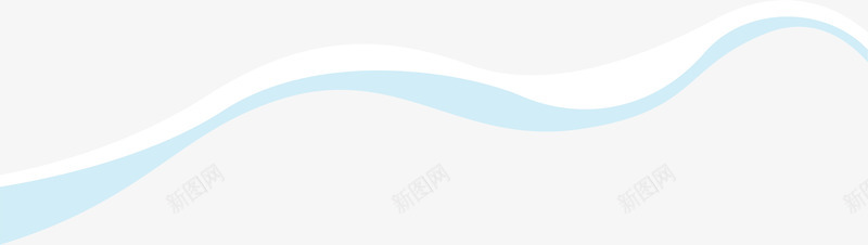 手绘扁平海浪形状png免抠素材_新图网 https://ixintu.com 形状 扁平 海浪