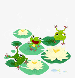 青蛙插图素材