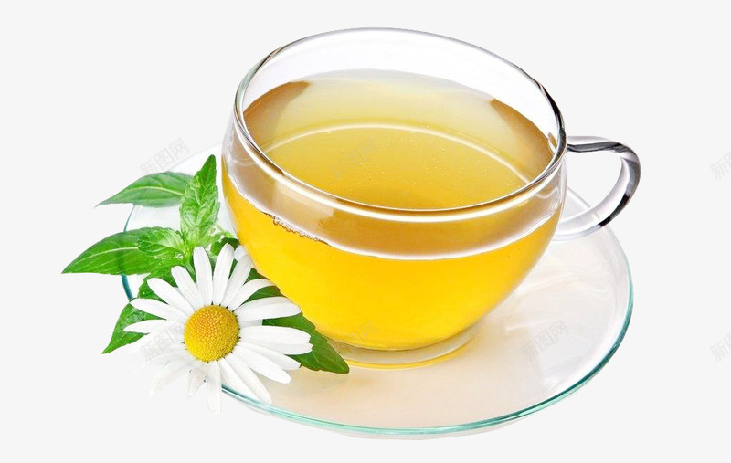 鲜花果茶png免抠素材_新图网 https://ixintu.com 产品实物 柠檬汁 海报素材 透明茶杯 鲜果茶
