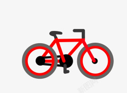 自行车线形状组合的自行车高清图片